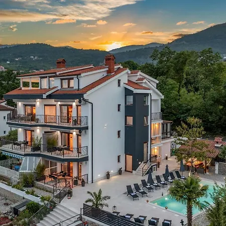 Adriatic, Enio With Swimming Pool, Panoramic Sew View, Free Parking Lejlighed Ičići