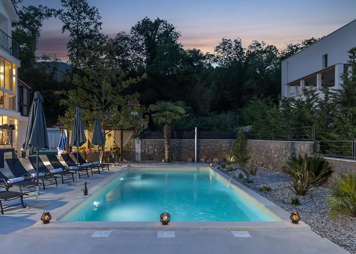 Adriatic, Enio With Swimming Pool, Panoramic Sew View, Free Parking *